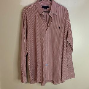 Ralph Lauren striped long sleeve shirt size XL